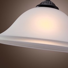 Traditionel klassisk skål mini-stil bronze pendel