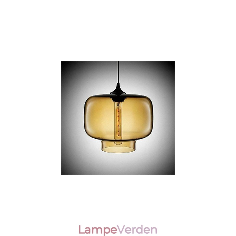 Flaske Design Pendant 1 Lys Kortfattet Jern Maleri