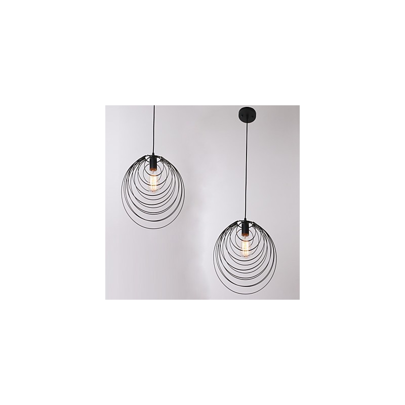 Pendellamper Mini Style Rustik Lodge Retro Country Garage Metal