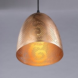 Moderne smedede Lron guld lysekrone