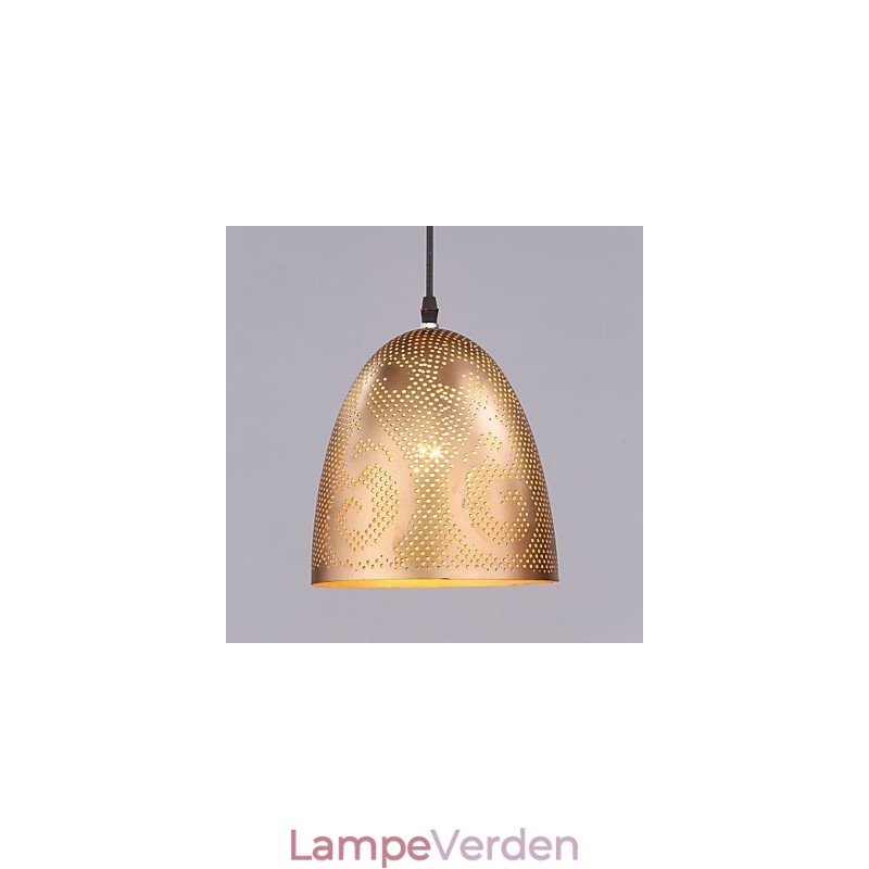 Moderne smedede Lron guld lysekrone