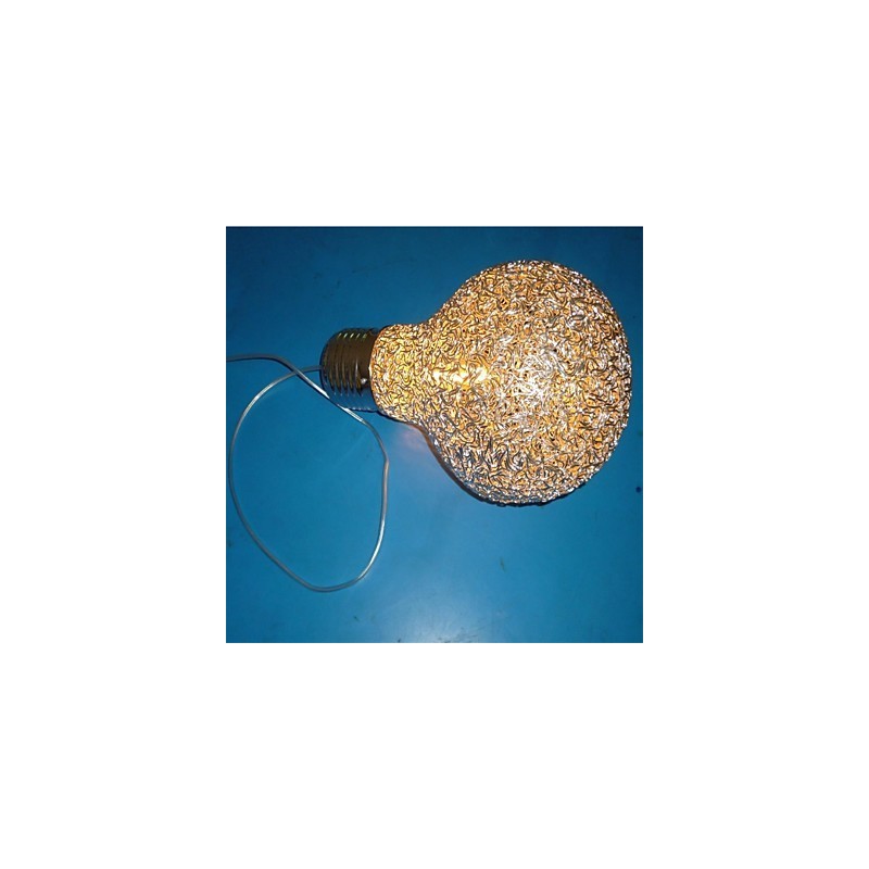 Amerikansk landlig belysning lysekrone af aluminiumstråd