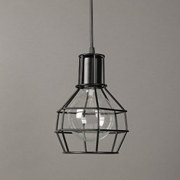 Moderne Metal Mesh Pendel Light Simple Pendel Lamper Cafe Pendel Lampe