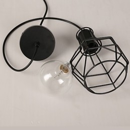 Moderne Metal Mesh Pendel Light Simple Pendel Lamper Cafe Pendel Lampe