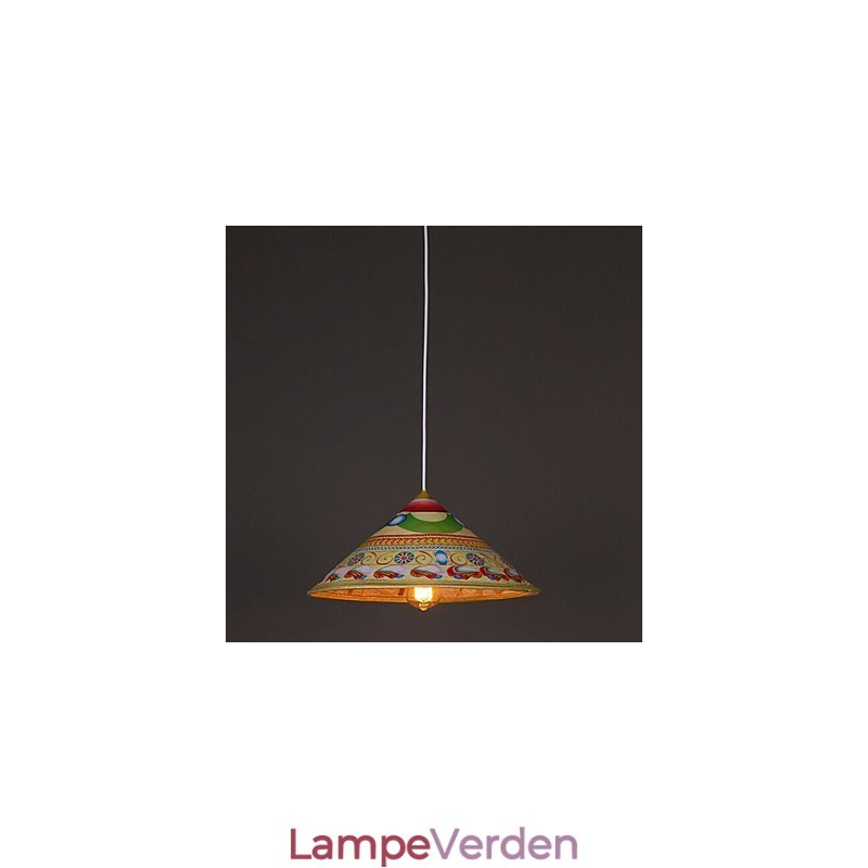 Moderne Tea Hat Lysekrone Lysekrone Lysekrone Bambus Hatte