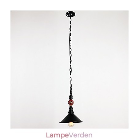 Vandrør Retro Plating 1 Lys Maleri Pendant Vandrør Retro Plating 1 Lys Maleri Pendant