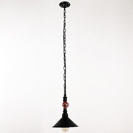 Vandrør Retro Plating 1 Lys Maleri Pendant