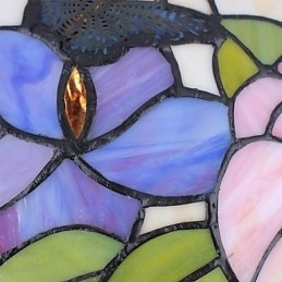 Landdistrikter Creative Arts Farvet glas lysekrone Gendannelse af gamle måder Lampe lys