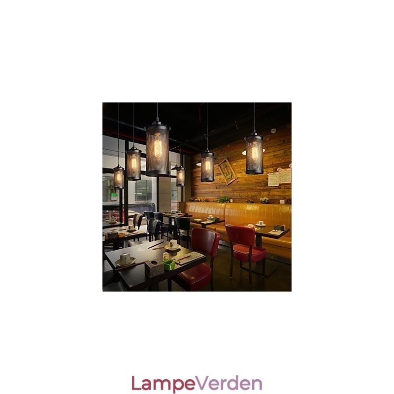 Creative Metal Mesh Pendel Light Simple Pendel Lamper Cafe Pendel Lampe