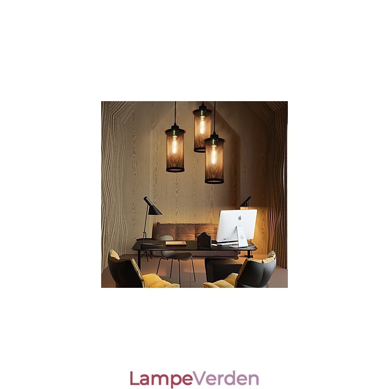 Creative Metal Mesh Pendel Light Simple Pendel Lamper Cafe Pendel Lampe