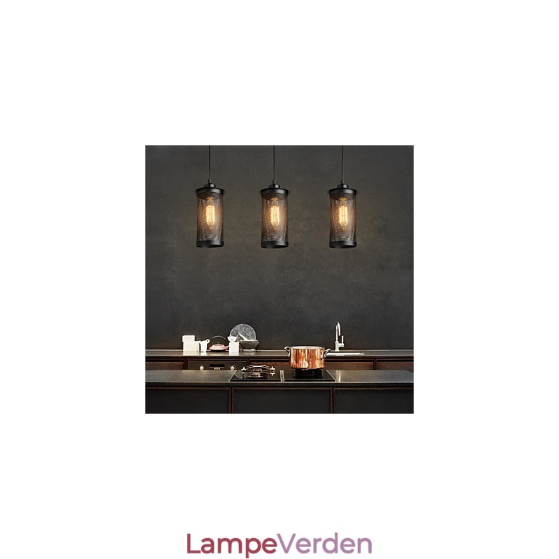 Creative Metal Mesh Pendel Light Simple Pendel Lamper Cafe Pendel Lampe