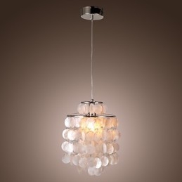 Moderne moderne mini-stil krom pendel