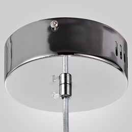 Moderne moderne mini-stil krom pendel