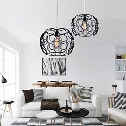 Pendellamper Moderne moderne Lanterne Country Metal