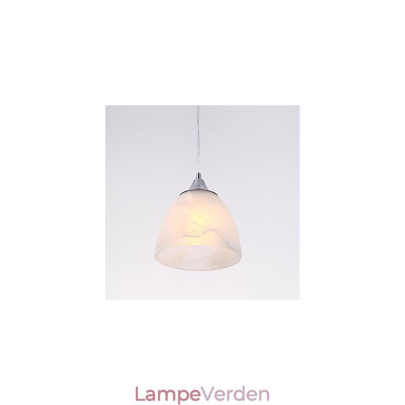 Moderne vinkop aflang baldakin pendel med tre lys