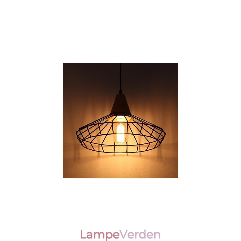 Traditionel klassisk vintage mini-stil metal lysekrone
