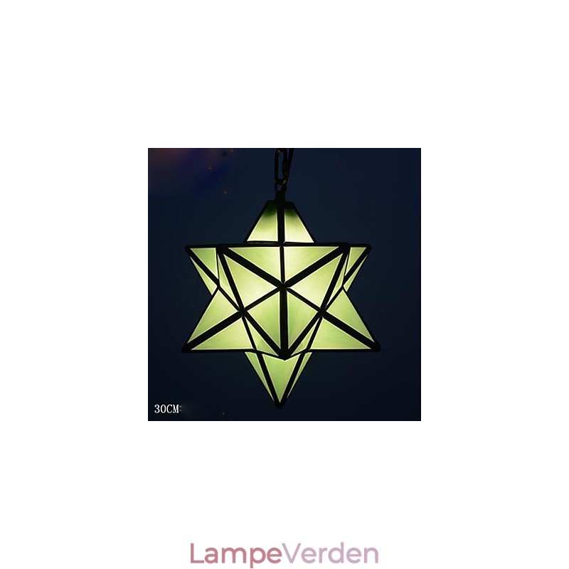 30CM Kunstnerisk Individualitet Kreativ Porch Modern Stars Droplight Lampe