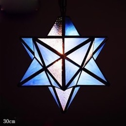 30CM Kunstnerisk Individualitet Kreativ Porch Modern Stars Droplight Lampe
