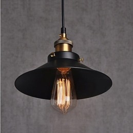 Europæisk stil Retro Klassisk Pendel Metal Art Droplight Giv Pære Diameter