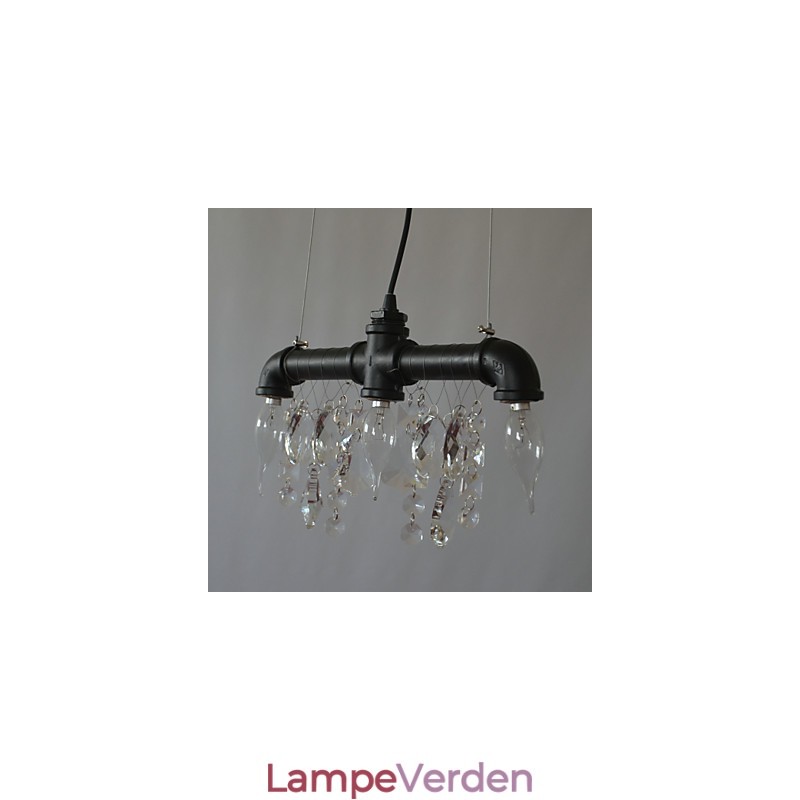 North American Style Creative 3 Light Pendant I Pipe Design