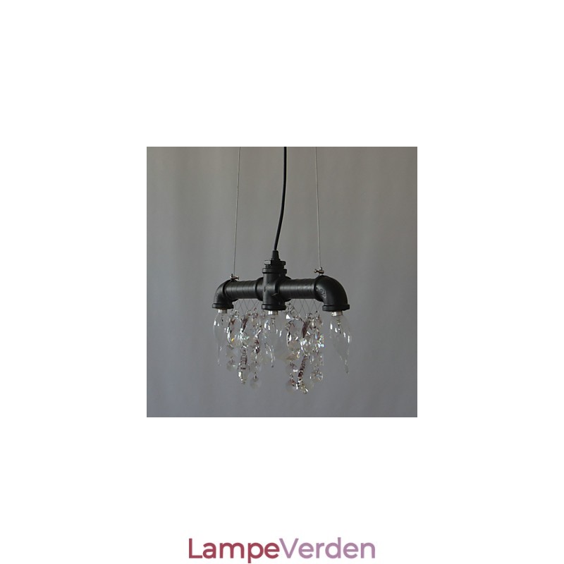 North American Style Creative 3 Light Pendant I Pipe Design