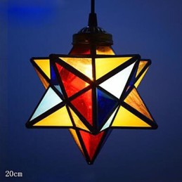 Kunstnerisk Individualitet Kreativ Porch Modern Stars Droplight Lampe