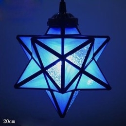 Kunstnerisk Individualitet Kreativ Porch Modern Stars Droplight Lampe