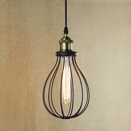 Pendellamper Rustic Lodge Vintage Retro Metal