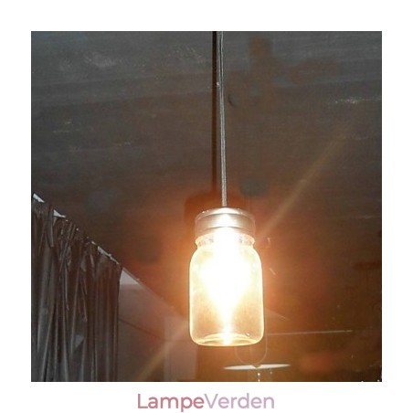 Moderne Minimalistisk 1 lyspendel i flaskeform