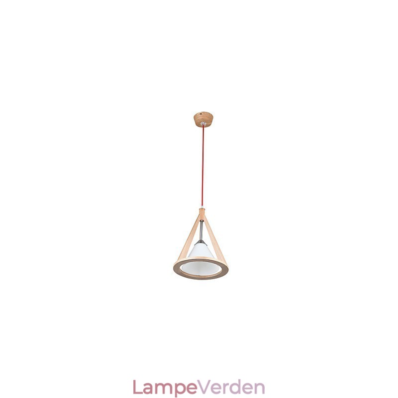 Designer Style Wood Chandelier lampe Elegant Contemporary Style lysekrone