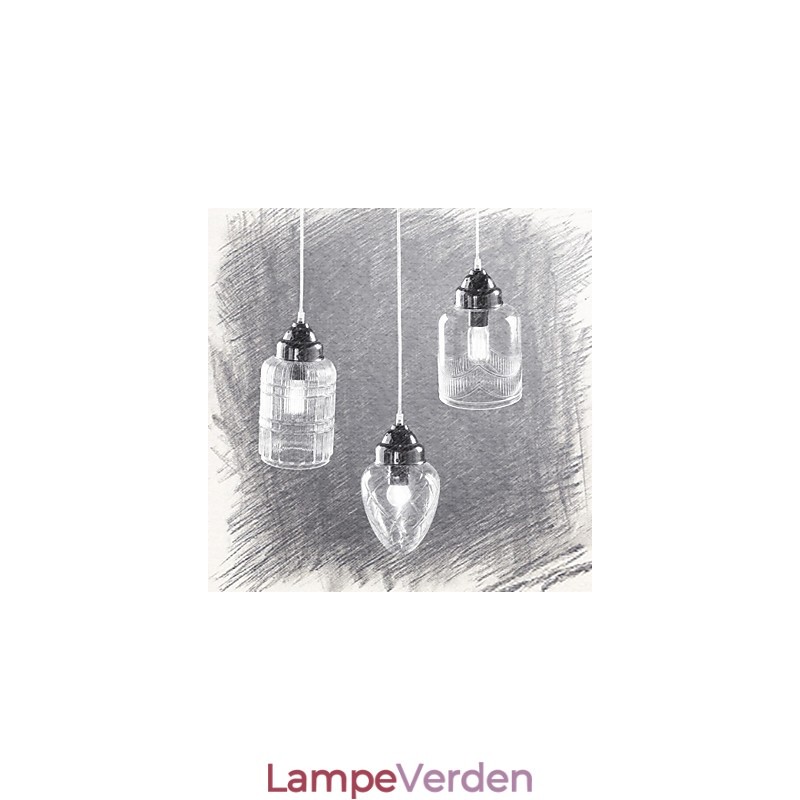 Moderne moderne traditionel klassisk vintage lanterne Country Nikkel Glas Pendant Light Dining