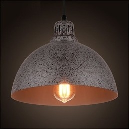 Vintage Metal Dot Pendel med ét lys