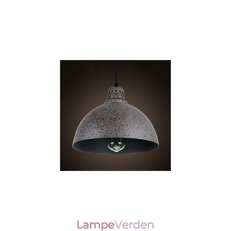 Vintage Metal Dot Pendel med ét lys
