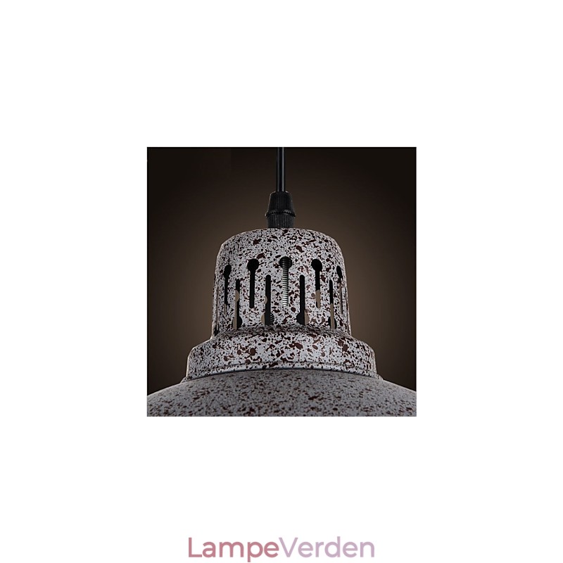Vintage Metal Dot Pendel med ét lys