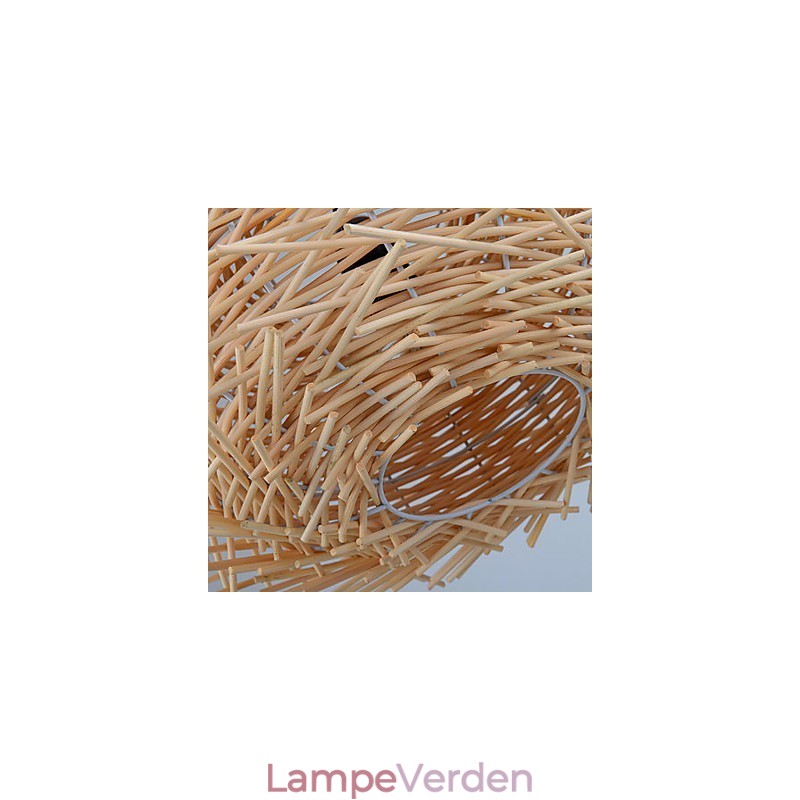 Lysekrone Mini Style Lantern Træ Bambus