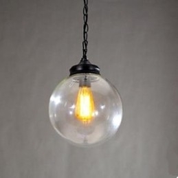 Kugleglas lysekrone Contracted Household Droplight