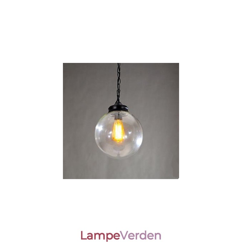 Kugleglas lysekrone Contracted Household Droplight