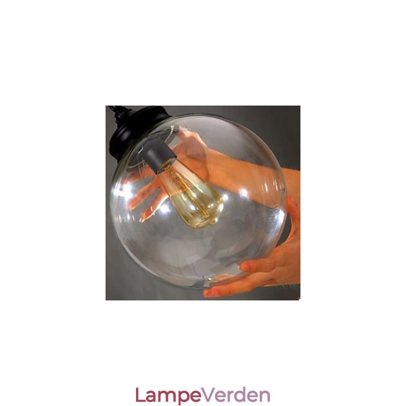 Kugleglas lysekrone Contracted Household Droplight