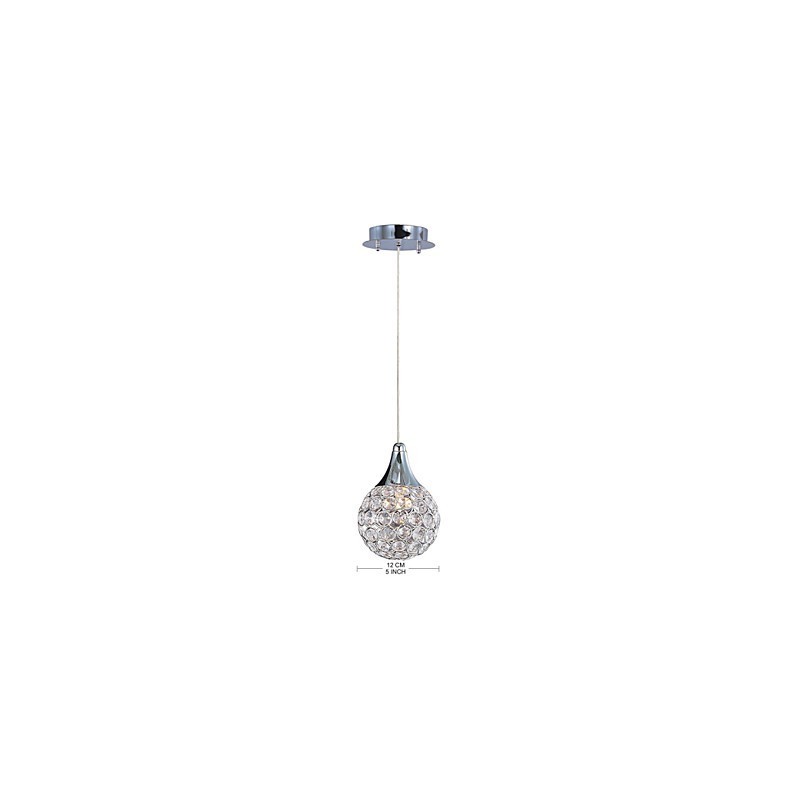 G9 Pendel Crystal Modern Contemporary Metal