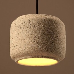 Nordic Creative Arts Farven Sand Keramisk Lysekrone Lampe Lys
