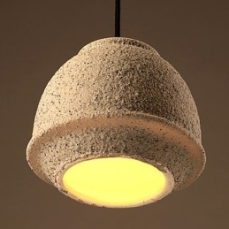 Nordic Creative Arts Farven Sand Keramisk Lysekrone Lampe Lys