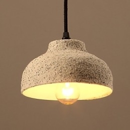 Nordic Creative Arts Farven Sand Keramisk Lysekrone Lampe Lys