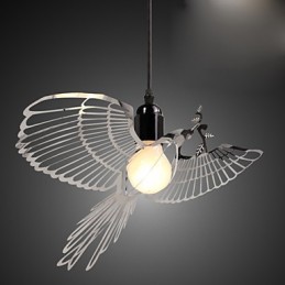 Kreativ moderne modedekoration i rustfrit stål Bird Bird Droplight Lampe
