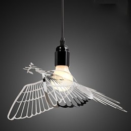 Kreativ moderne modedekoration i rustfrit stål Bird Bird Droplight Lampe