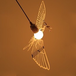 Kreativ moderne modedekoration i rustfrit stål Bird Bird Droplight Lampe