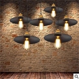 Den amerikanske Minimalist Retro 1 Iron Chandelier