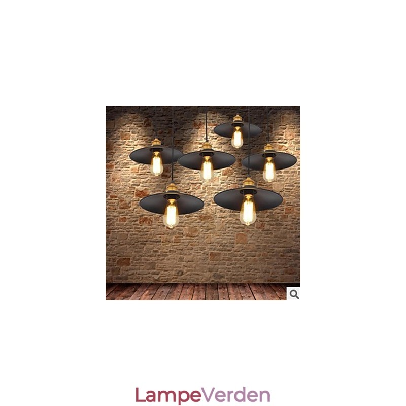 Den amerikanske Minimalist Retro 1 Iron Chandelier