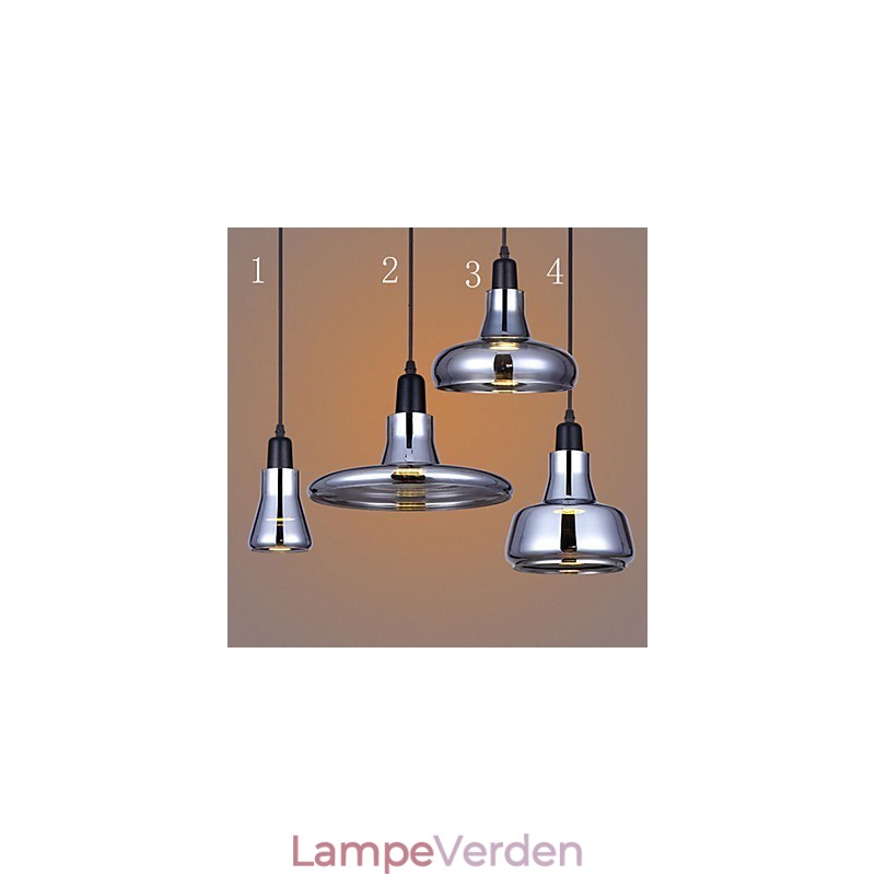 European Contracted Creative Nordic Design Shadow Glass Chandelier Lamp Light