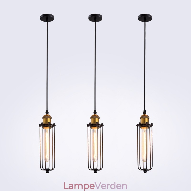 Linje Land Industriel Stil Kreativ Gladiator Gendannelse af gamle måder Single Head Droplight Pendel Light
