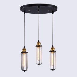 Linje Land Industriel Stil Kreativ Gladiator Gendannelse af gamle måder Single Head Droplight Pendel Light